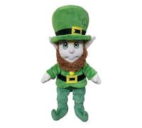 Leprechaun Doll, St Patricks Ornament, 14.17 Inch Cute Soft Figure, Stuffed Toy Accessories, Holiday Supplies, Best Usage Accessory for Kids Adults Bedroom Living Room Bed Couch Shelf Office Car Day