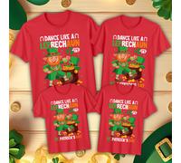 Leprechaun Family Funny St. Patrick's Day T-Shirts Parade Irish Green #STPD -b