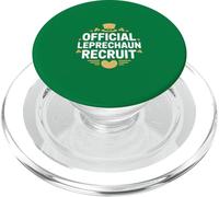 Leprechaun ufficiale Recluta San Patrizio Giorno irlandese PopSockets PopGrip per MagSafe
