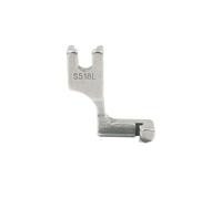 LEPREM 10 pz S518L Casuale Macchina da Cucire Industriale Punto Annodato Acciaio Piatto Single-Late Cerniera Invisibile Piedino