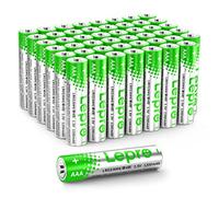 Lepro Batterie Alcaline AAA, Pacco da 48,1.5 volt Batteria LR03，1200 mAh | Alta Performance e Lunga Durata, Adatte per Telecomandi, Radio, Mouse, Sveglie e Orologi