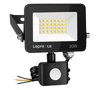 Lepro Faretto LED da Esterno con PIR Sensore di Movimento, 20W 1700LM 5000K