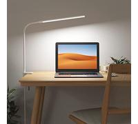 Lepro Lampada da Scrivania LED con Morsetto Dimmerabile,Bianco