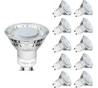 Lepro Lampadina LED GU10, Faretti LED GU10 4W (Equivalente a 50W) Bianco Caldo 2700K 350 lumen Lampadine LED 120° Angolo del Fascio, Non Dimmerabili, Nessuno Sfarfallio (Confezione da 10 pezzi)