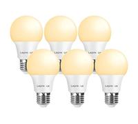 Lepro Lampadine LED E27 A60 806LM, 8.5W ≈ 60W, 2700K, Angolo 180°, 6pcs | Non Dimmable, CRI>80, LED Lampadina Super Luminosa, Nessuno Sfarfallio, Risparmio Energetico Superiore al 86%