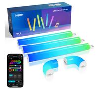 Lepro WL1 AI Smart Multicolor Wall Light 0.3 * 6 Metri,Luci Natale Colore Segmentato RGBIC,Decorazioni Natalizie Funziona con Alexa/Google Assistant,Progettista Illuminazione AI Personalizzato