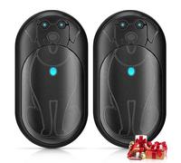 Lepwings Scaldamani Elettrico, 2×3000mAh Scaldamani Ricaricabile USB Portatile, Autonomia 8-20 Ore, 3 Livelli di Calore, Regalo Invernale Unisex per Commuting, Viaggi e Attività all'Aperto - Nero