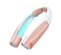 Lepwings Ventilatore da Collo Portatile, 6000mAh Ventilatore Ricaricabile USB, 6 Velocità, Autonomia 6-20 Ore,Ventilatori Personale per Viaggi, Ufficio, Casa e Attività all'Aperto - Rosa