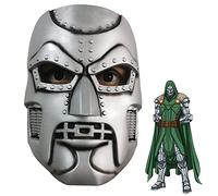 LePyCos Dr Doom Maschera in lattice Victor Von Doom Casco Cosplay Halloween Costume Carnevale Partito Puntelli