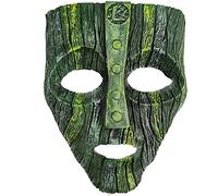 LePyCos The Mask Loki Resina Maschere Jim Carrey Replica Movie Cosplay Halloween Costume Props Masquerade Party Accessori