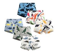 LeQeZe Boxer Mutande Cotone Bambino da 6 Bambini Slip Ragazzo 4-5 Anni