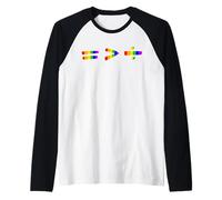 L'equità arcobaleno LGBT è più grande del Mese dell'Orgoglio Maglia con Maniche Raglan