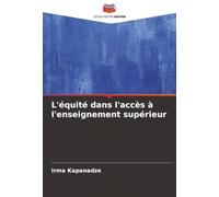 L'équité dans l'accès à l'enseignement supérieur