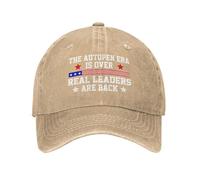 L'era dell'Autopen è finita. I Veri Leader Sono tornati. Cappelli da Donna. Berretti da Baseball lavati e invecchiati.