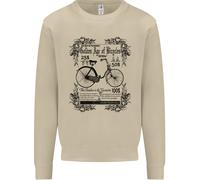 L'Era D'Oro Delle Bici Ciclista Ciclismo Uomo Felpa Maglione