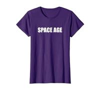 L'era Spaziale Maglietta, Donna, Viola, M