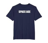 L'era Spaziale Maglietta, Uomo Taglie Grandi, Navy, 2X Tall