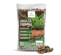LERAVA® Argilla Espansa per piante in vaso (10L) - Drenante leggero e resistente - Argilla per piante a pH neutro - Substrato decorativo per vasi e fioriere
