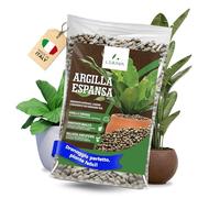 LERAVA® Argilla Espansa per Piante in Vaso (3L) - Drenante Leggero e Resistente - Argilla per Piante a PH Neutro - Substrato Decorativo per vasi e fioriere