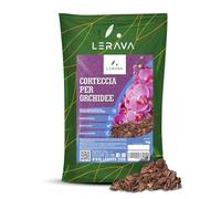 LERAVA® Bark per Orchidee 1L - Corteccia di Pino Marittimo, Terriccio per Orchidee con Alta Aerazione e Drenaggio Naturale - Substrato 100% Naturale, Favorisce la Crescita Sana, Pronto all'Uso
