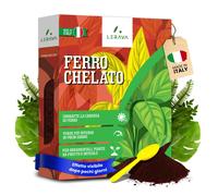 LERAVA Ferro Chelato per Piante (200 g) Rinverdente Contro Clorosi Ferrica