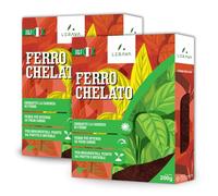 LERAVA Ferro Chelato per Piante (2x200 g) Rinverdente Contro Clorosi Ferrica - Chelato di Ferro per Piante - Soluzione Preventiva e Curativa per Tutte le Colture, Consentito in Agricoltura Biologica