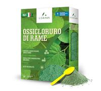 LERAVA Ossicloruro di Rame (800 g) - Verderame Rameico BIO per piante - Fungicida contro Peronospora e Bolla del Pesco - Concime fogliare per Orto e Frutteto - Verderame per Pomodori