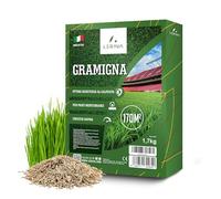 LERAVA Semi Gramigna per Prato (1,7 kg) - Copertura 170 m² - Semi gramignone resistenti alla siccità - Ideali per prati mediterranei e costieri - Consumo d’acqua 20% ridotto