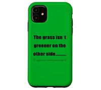 L'erba è più verde dove la innaffi Custodia per iPhone 11