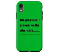 L'erba è più verde dove la innaffi Custodia per iPhone XR