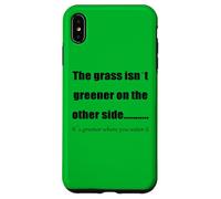 L'erba è più verde dove la innaffi Custodia per iPhone XS Max
