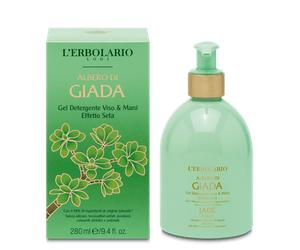 L'Erbolario - Albero Di Giada Gel Detergente Viso E Mani Confezione 280 Ml