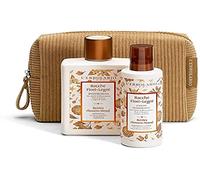 L'Erbolario BACCHE FIORI LEGNI Beauty Pochette Legno di Cedro Edizione Limitata Bagnoschiuma 250 ml e Lozione Deodorante 100 ml