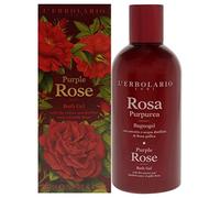 L'Erbolario Bagnogel Rosa Purpurea, Bagno Schiuma Doccia con Estratto e Acqua distillata di Rosa Gallica, Tonificante e Idratante, Pelle Morbida, Formato 250ml