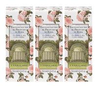L'Erbolario - Bagnoschiuma alla rosa centifolia 3x250 ml Schiuma da ba