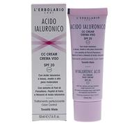 L'Erbolario Acido Ialuronico 50 ml CC Cream Crema Viso SPF 20 Tonalità Miele