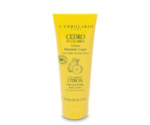 L'Erbolario CEDRO DI CALABRIA CREMA DISSETANTE CORPO 100 ML