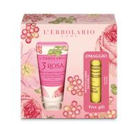 L'Erbolario - Crema Mani 3 Rosa e Proteggilabbra In Omaggio