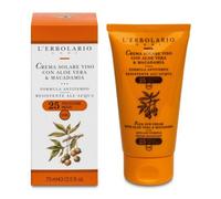 L'erbolario Crema Solare Viso Aloe&macadamia Spf25 75ml