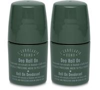 L'Erbolario Deodorante Roll On Uomo, Efficacia e Protezione anche per Pelli Sensibili, Deodorante Uomo Freschezza Duratura, Senza Sali d’Alluminio e Alcool, Formato 50 ml (Confezione da 2)