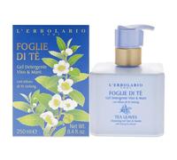 L'Erbolario Gel Detergente Viso E Mani 250 ml Con Infuso Di Tè Oolong