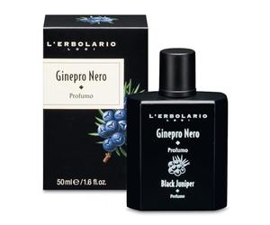 L'Erbolario Ginepro Nero Profumo Uomo - Eau de Parfum - Fragranza Maschile Agrumata e Legnosa Da Indossare Ogni Giorno Con Orgoglio - 50 ml