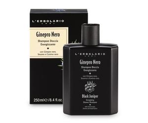 L'Erbolario GINEPRO NERO SHAMPOO DOCCIA ENERGIZZANTE 250 ML