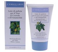 L'Erbolario- Latte Di Pulizia Viso Cetriolo Amamelide Pelle Mista Grassa, 125ml