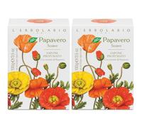 L'Erbolario Papavero Soave Sapone Profumato 2x100 g Sapone