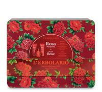 L'Erbolario ROSA PURPUREA SEGRETI DI BELLEZZA TRIO PROFUMO 50 ML + BAGNOGEL 100 ML + CREMA PROFUMATA CORPO 100 ML EDIZIONE LIMITATA