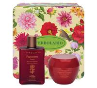 Papavero Soave Segreti di Bellezza Box Duo Bagnoschiuma Crema Corpo L'Erbolario