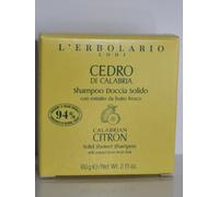 L'Erbolario Shampoo Doccia Solido Cedro di Calabria 60 ml
