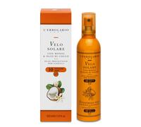 L'Erbolario Velo Solare Olio Protettivo Capelli Protezione Bassa SPF10 100ml