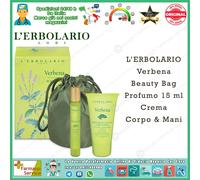 Verbena Beauty Bag Profumo 15ml & Crema Corpo Mani 75ml ED.LIMITATA L'Erbolario